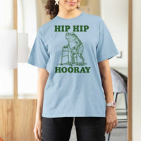 Funny Frog Hip Surgery Recovery Graphic T Shirt For Women Get Well Soon Gifts