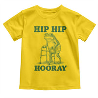 Funny Frog Hip Surgery Recovery Graphic Toddler T Shirt Get Well Soon Gifts