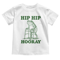 Funny Frog Hip Surgery Recovery Graphic Toddler T Shirt Get Well Soon Gifts