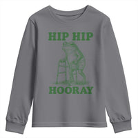 Funny Frog Hip Surgery Recovery Graphic Youth Sweatshirt Get Well Soon Gifts