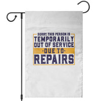 Funny Surgery Recovery Graphic Garden Flag Sorry This Person Is Temporarily Out Of Service Hip Knee Shoulder Joint Replacement