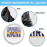 Funny Surgery Recovery Graphic Spare Tire Cover Sorry This Person Is Temporarily Out Of Service Hip Knee Shoulder Joint Replacement