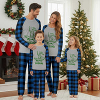 I Will Succeed Because I Am Insane Frog Crocodile Plaid Pajama Set