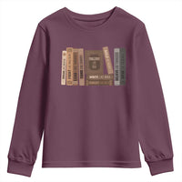 Black History Month Youth Sweatshirt Black Leaders African American Teachers