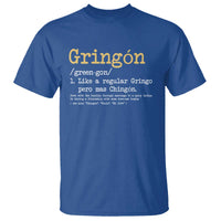Gringon Green-gon Like A Regular Gringo Pero Mas Chingon T Shirt Mexican Mexico Pride