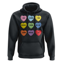 Funny Skibidi Valentine's Day Hoodie Rizz No Cap Conversation Hearts Sigma