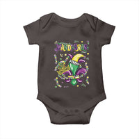 Mardi Gras Baby Onesie Fleur de Lis Carnival Fat Tuesday