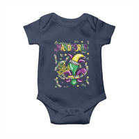 Mardi Gras Baby Onesie Fleur de Lis Carnival Fat Tuesday