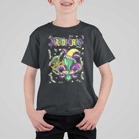 Mardi Gras T Shirt For Kid Fleur de Lis Carnival Fat Tuesday