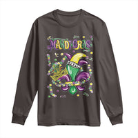 Mardi Gras Long Sleeve Shirt Fleur de Lis Carnival Fat Tuesday