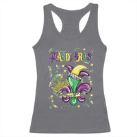 Mardi Gras Racerback Tank Top Fleur de Lis Carnival Fat Tuesday