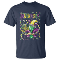 Mardi Gras T Shirt Fleur de Lis Carnival Fat Tuesday