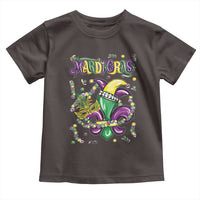Mardi Gras Toddler T Shirt Fleur de Lis Carnival Fat Tuesday