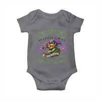 Mardi Gras Crocodile Baby Onesie Mardigator Alligator Costume Carnival Ain't No Party Like Mardi Gras
