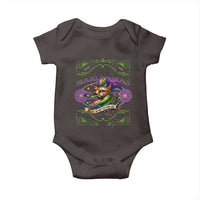 Mardi Gras Crocodile Baby Onesie Mardigator Alligator Costume Carnival Ain't No Party Like Mardi Gras