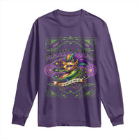 Mardi Gras Crocodile Long Sleeve Shirt Mardigator Alligator Costume Carnival Ain't No Party Like Mardi Gras