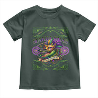 Mardi Gras Crocodile Toddler T Shirt Mardigator Alligator Costume Carnival Ain't No Party Like Mardi Gras