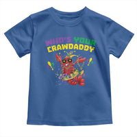 Mardi Gras Crawfish Toddler T Shirt Whos Your Crawdaddy Jester Beads