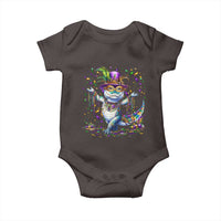 Mardi Gras Crocodile Baby Onesie Mardigator Alligator Costume Carnival New Orleans Louisiana