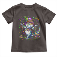 Mardi Gras Crocodile Toddler T Shirt Mardigator Alligator Costume Carnival New Orleans Louisiana