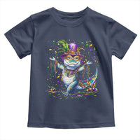 Mardi Gras Crocodile Toddler T Shirt Mardigator Alligator Costume Carnival New Orleans Louisiana