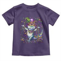 Mardi Gras Crocodile Toddler T Shirt Mardigator Alligator Costume Carnival New Orleans Louisiana