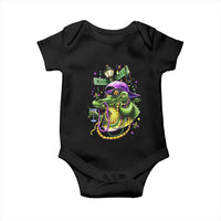 Mardi Gras Alligator Costume Baby Onesie Mardigator Crocodile Carnival New Orleans Louisiana