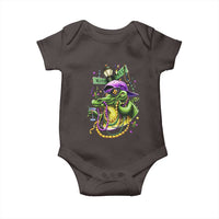 Mardi Gras Alligator Costume Baby Onesie Mardigator Crocodile Carnival New Orleans Louisiana