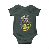 Mardi Gras Alligator Costume Baby Onesie Mardigator Crocodile Carnival New Orleans Louisiana