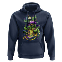 Mardi Gras Alligator Costume Hoodie Mardigator Crocodile Carnival New Orleans Louisiana