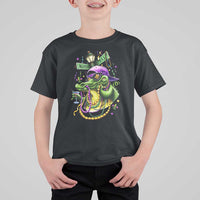 Mardi Gras Alligator Costume T Shirt For Kid Mardigator Crocodile Carnival New Orleans Louisiana
