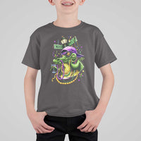 Mardi Gras Alligator Costume T Shirt For Kid Mardigator Crocodile Carnival New Orleans Louisiana