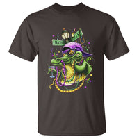 Mardi Gras Alligator Costume T Shirt Mardigator Crocodile Carnival New Orleans Louisiana