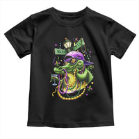 Mardi Gras Alligator Costume Toddler T Shirt Mardigator Crocodile Carnival New Orleans Louisiana