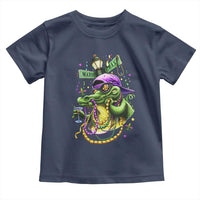 Mardi Gras Alligator Costume Toddler T Shirt Mardigator Crocodile Carnival New Orleans Louisiana
