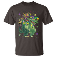 Happy Mardi Gras Alligator T Shirt Mardigator Crocodile Dancing New Orleans Louisiana