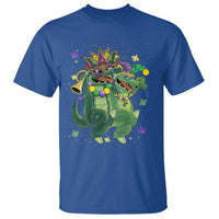 Happy Mardi Gras Alligator T Shirt Mardigator Crocodile Dancing New Orleans Louisiana