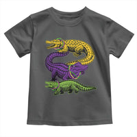 Aligator Crocodiles Louisiana Mardi Gras Toddler T Shirt