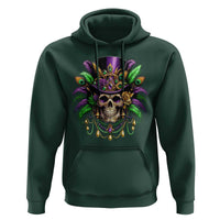 Mardi Gras Sugar Skull Hoodie Fat Tuesday
