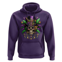 Mardi Gras Sugar Skull Hoodie Fat Tuesday