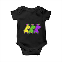 Mardi Gras Baby Onesie Kids Trex Dinos Toddler Boys