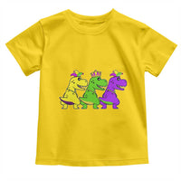 Mardi Gras Toddler T Shirt Kids Trex Dinos Toddler Boys