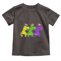 Mardi Gras Toddler T Shirt Kids Trex Dinos Toddler Boys