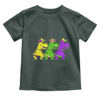 Mardi Gras Toddler T Shirt Kids Trex Dinos Toddler Boys