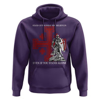 Catholic Knight Templar Crusader Cross Hoodie Kingdom Of Jerusalem