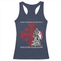 Catholic Knight Templar Crusader Cross Racerback Tank Top Kingdom Of Jerusalem