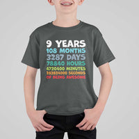 9 Year Old Bday T Shirt For Kid Son Boy 9yr 9th Birthday Gifts