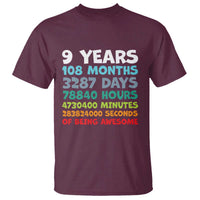 9 Year Old Bday T Shirt Son Boy 9yr 9th Birthday Gifts