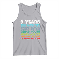 9 Year Old Bday Tank Top Son Boy 9yr 9th Birthday Gifts