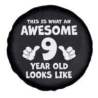 9th Birthday Gifts Spare Tire Cover Awesome 9 Year Old Bday Son Boy Girl 9yr